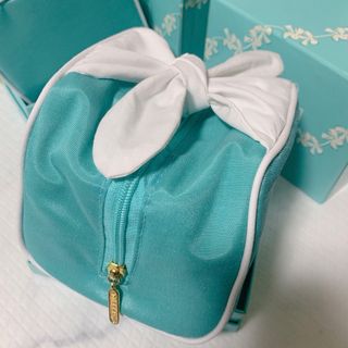 ティファニー(Tiffany & Co.)の【レア】Tiffany ブルーボックス型ポーチ(ポーチ)