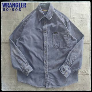 ラングラー(Wrangler)の【L98】ラングラー 80-90s USA古着 コーデュロイシャツ ビンテージ(シャツ)