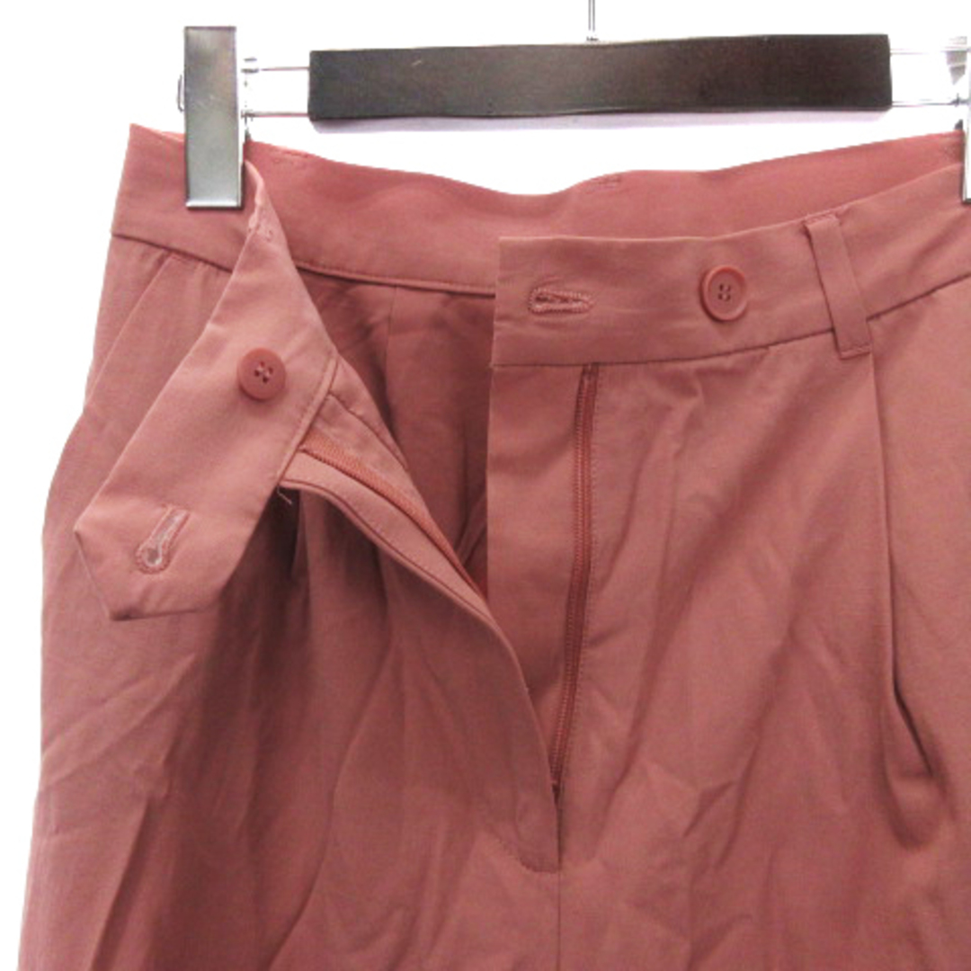 Mila Owen(ミラオーウェン)のミラオーウェン 裾しぼり ディティール テーパード パンツ ピンク 1 ■SM1 レディースのパンツ(その他)の商品写真