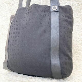 美品/激レア✨ブルガリ ブルガリマン ビジネスバッグ A4収納可能 レザー 黒