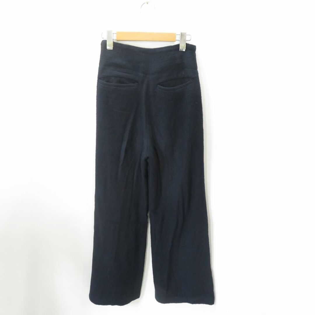 da231115-25MARNI WIDE RAYON PANT NAVY SIZE 36 PAMAT01HU0TV276