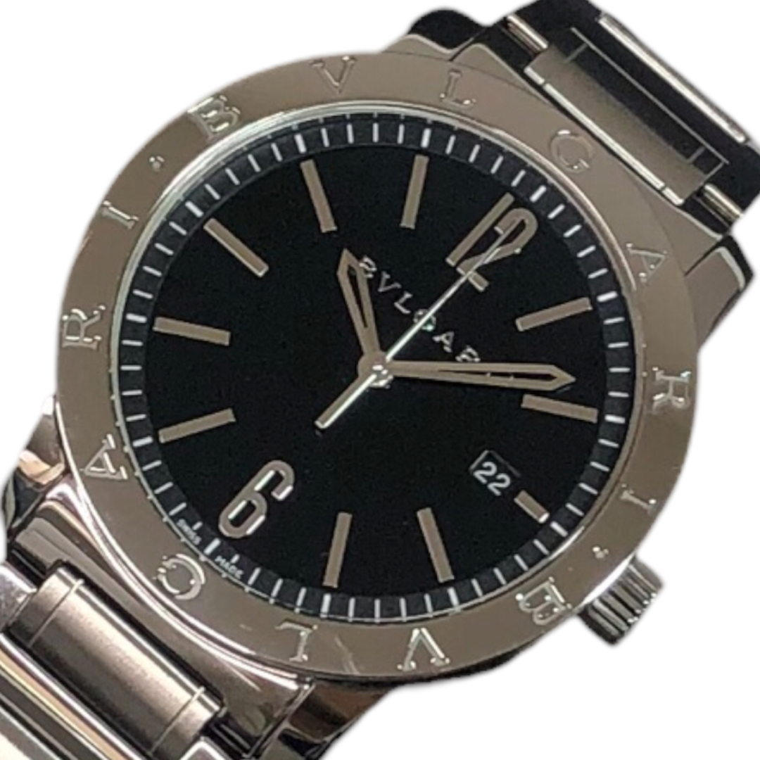 ブルガリ BVLGARI BBP41SG ブラック メンズ 腕時計