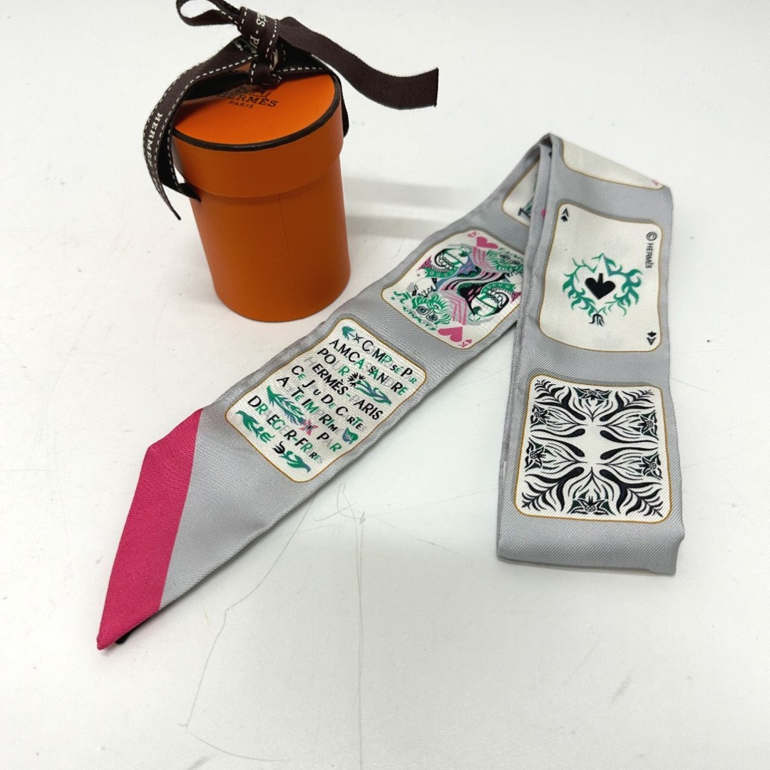 HERMES - エルメス HERMES ツイリー トランプ柄 ファッション HERMES - エルメス HERMES ツイリー トランプ柄 ファッション