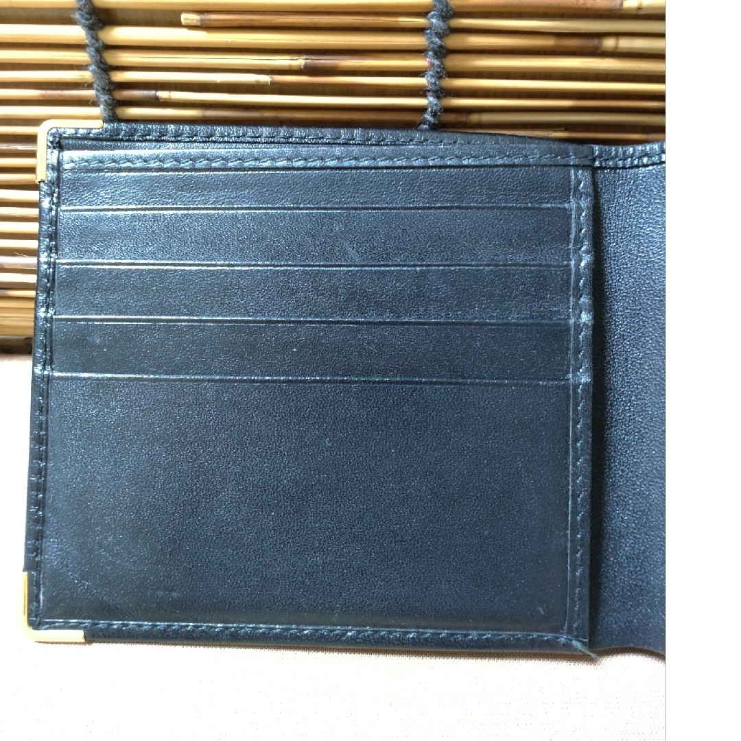 Dunhill(ダンヒル)の英国製/dunhill/二つ折り財布/ブラック メンズのファッション小物(折り財布)の商品写真