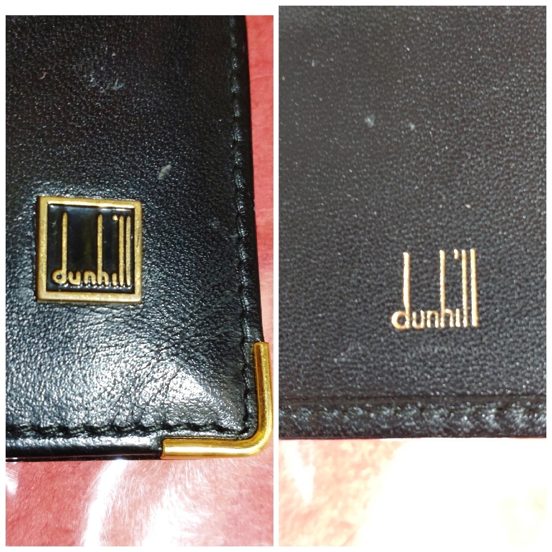 Dunhill(ダンヒル)の英国製/dunhill/二つ折り財布/ブラック メンズのファッション小物(折り財布)の商品写真