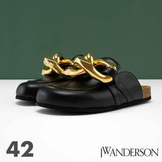 J.W.ANDERSON - JW Anderson チェーン ローファーミュール サンダルの