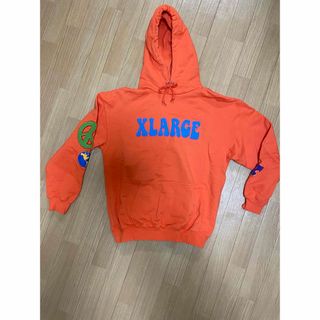 エクストララージ(XLARGE)の★最終！！値下げ★美品★XLARGL★フードトレーナー★レディース★Sサイズ★(パーカー)