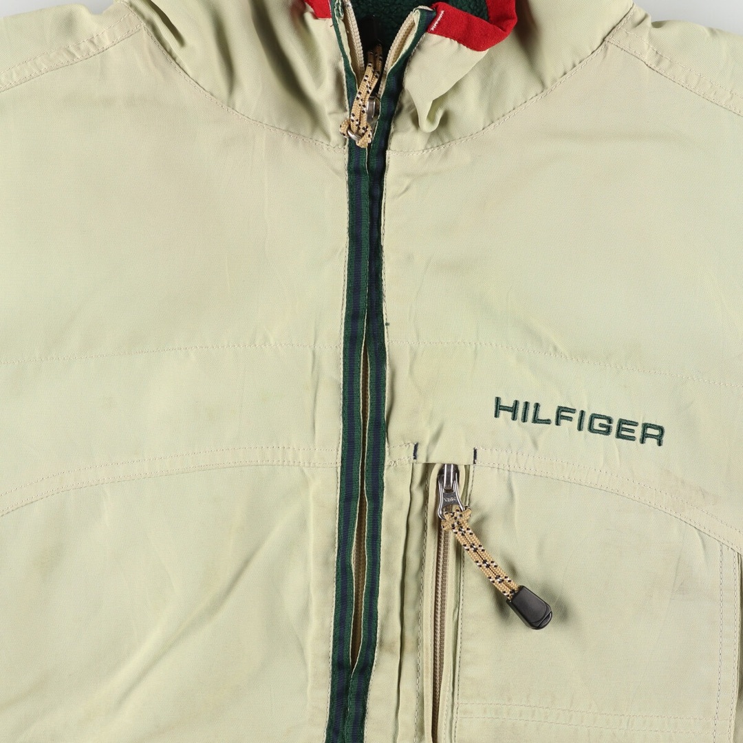 TOMMY HILFIGER(トミーヒルフィガー)の古着 90年代 トミーヒルフィガー TOMMY HILFIGER ナイロンxフリースジャケット メンズL ヴィンテージ /eaa393696 メンズのジャケット/アウター(その他)の商品写真