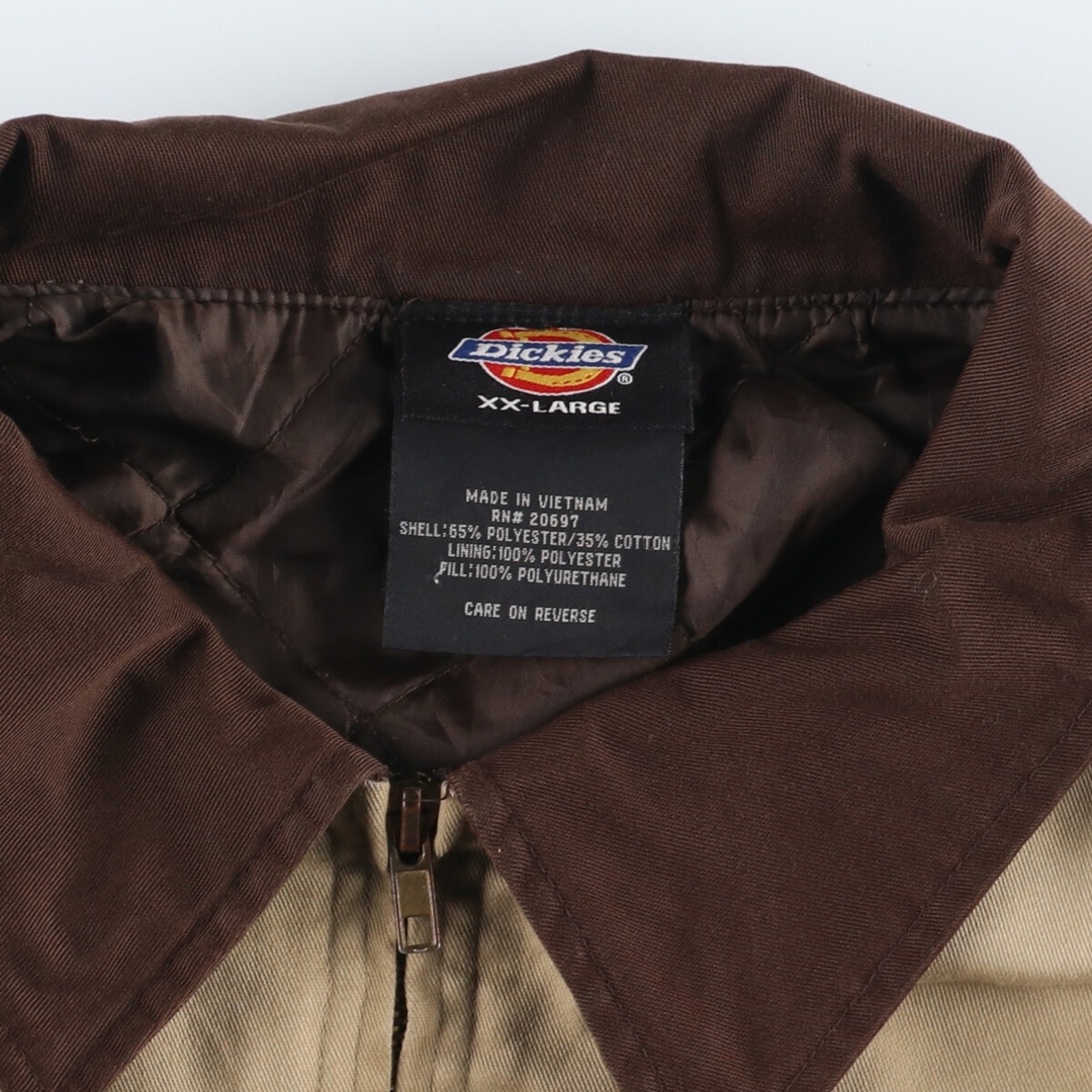 Dickies(ディッキーズ)の古着 ディッキーズ Dickies ツートン ワークジャケット メンズXXL /eaa393811 メンズのジャケット/アウター(その他)の商品写真