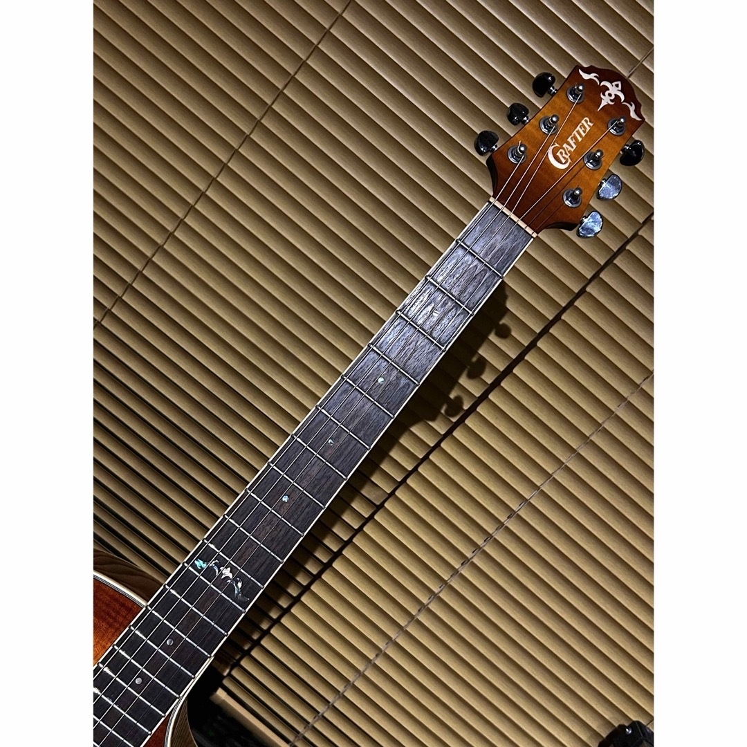 CRAFTAR(クラフター)のCRAFTER エレアコギター  AGE-500TM/VS  楽器のギター(アコースティックギター)の商品写真