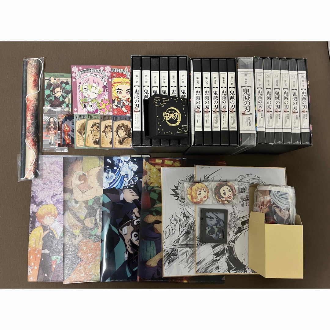 アニメ鬼滅の刃　DVD・Blu-ray セット　特典付き | フリマアプリ ラクマ