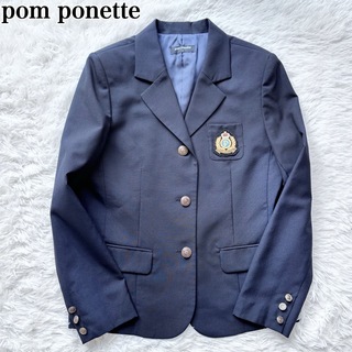 ポンポネットジュニア　ジャケット Ｍ(150cm)  卒服 卒業　濃紺 ネイビーセレモニー
