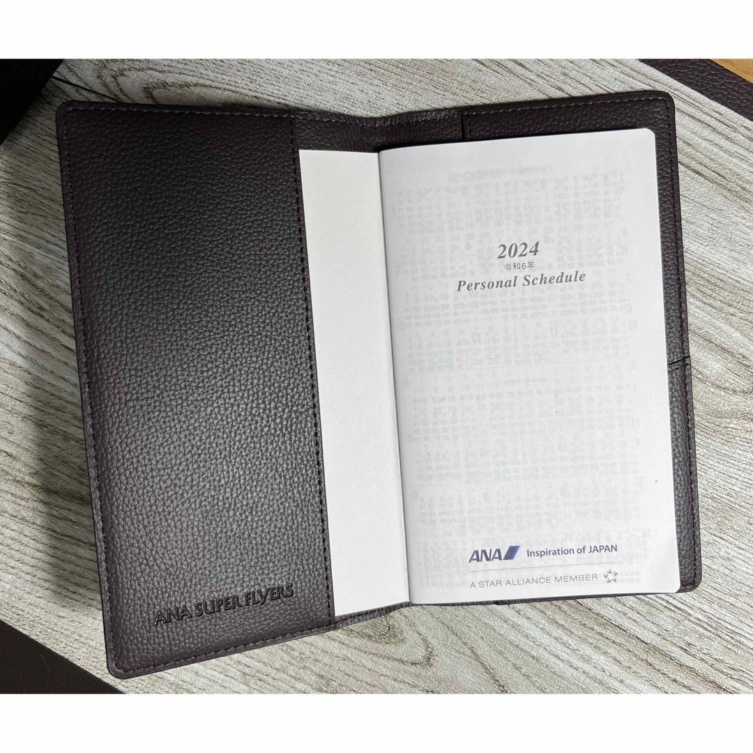 Paul Stuart(ポールスチュアート)のANAスーパープライヤーズ手帳2024 メンズのファッション小物(手帳)の商品写真