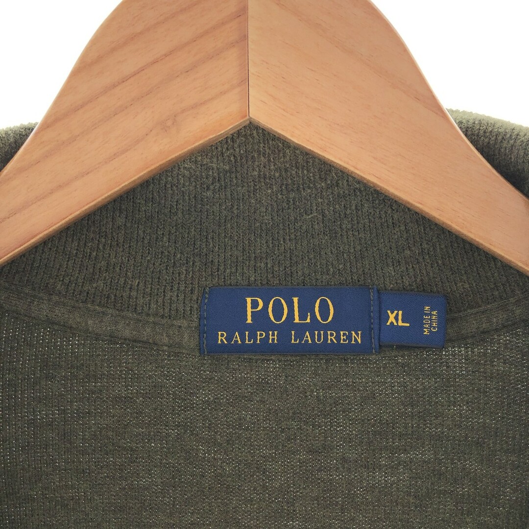 Ralph Lauren(ラルフローレン)の古着 ラルフローレン Ralph Lauren POLO RALPH LAUREN コットンニットハーフジップセーター メンズXL /taa000012 メンズのトップス(ニット/セーター)の商品写真