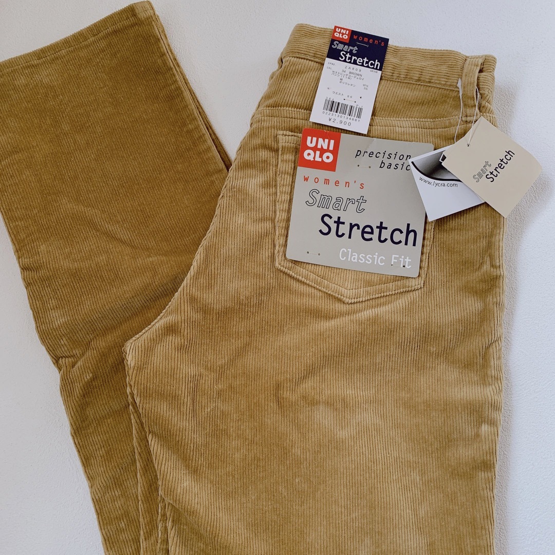 【新品】UNIQLO スマートストレッチパンツ コーデュロイ | フリマアプリ ラクマ