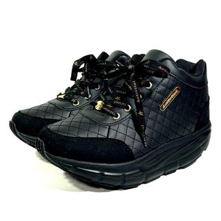 【新品未使用】Activital FOOT GYM スニーカー 黒 23.0(スニーカー)