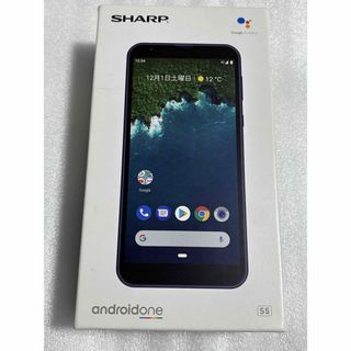 アンドロイドワン(Android One)のAndroid One S5 ダークブルー(スマートフォン本体)