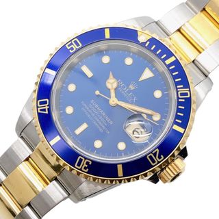 ロレックス シードゥエラー Sea-Dweller 16600(F) 保証書 替エクステンションコマ(L) SS メンズ時計 ブラック 仕上げ済 2004年 美品