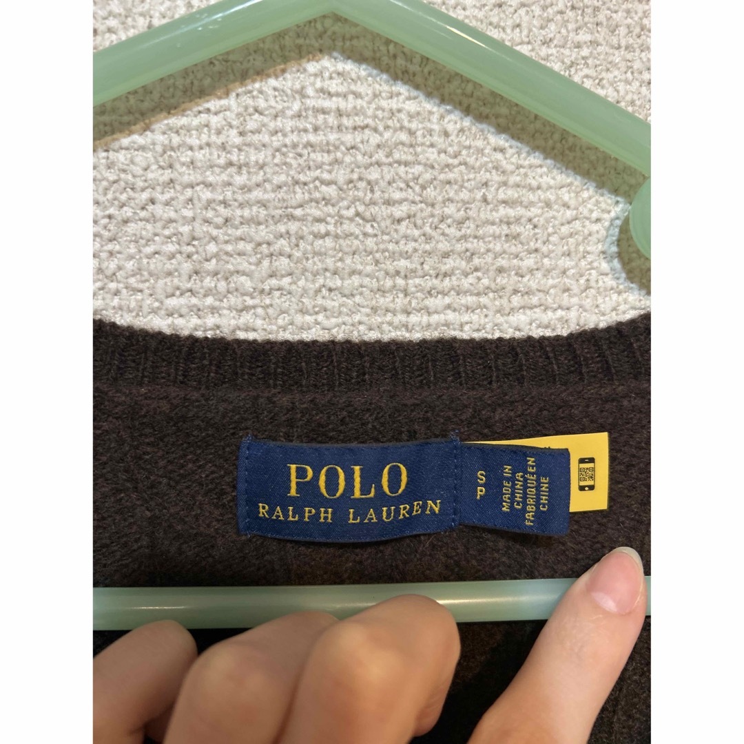 POLO RALPH LAUREN(ポロラルフローレン)のポロラルフローレン　Vネックウールセーター レディースのトップス(ニット/セーター)の商品写真