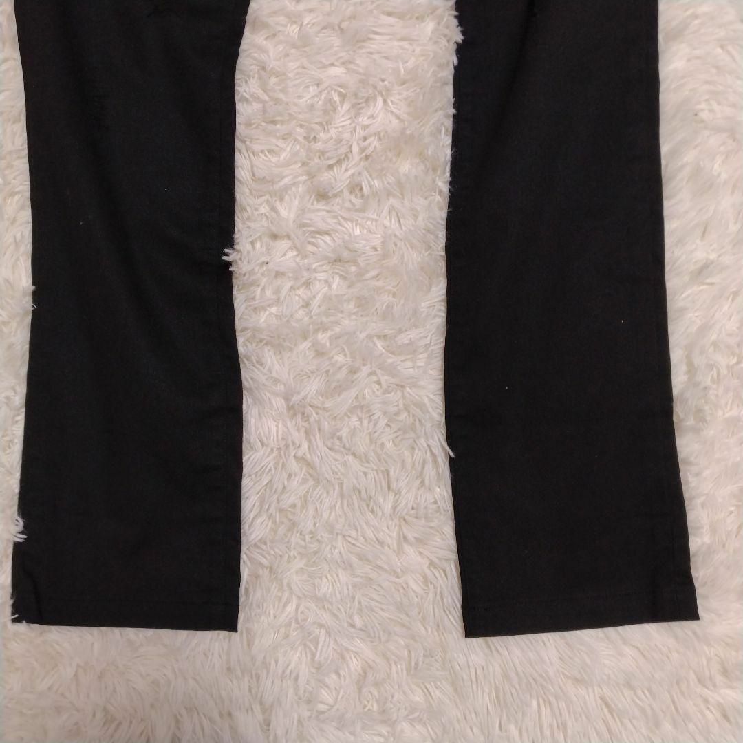 BBCO(ビビコ)のタグ付き BBCO クラッシュ加工パンツ 50 ブラック メンズのパンツ(チノパン)の商品写真
