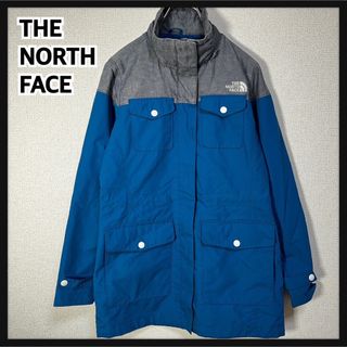 ザノースフェイス(THE NORTH FACE)の【ノースフェイス】ランディジャケット　コート　刺繍ロゴ　グレー紺色　KG(ロングコート)