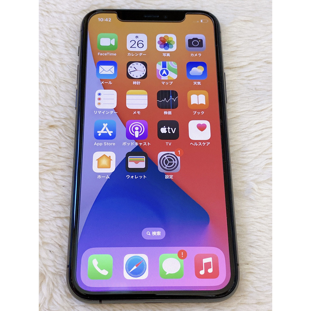 iPhone 11 Pro スペースグレイ 512 GB au スマホ/家電/カメラのスマートフォン/携帯電話(スマートフォン本体)の商品写真