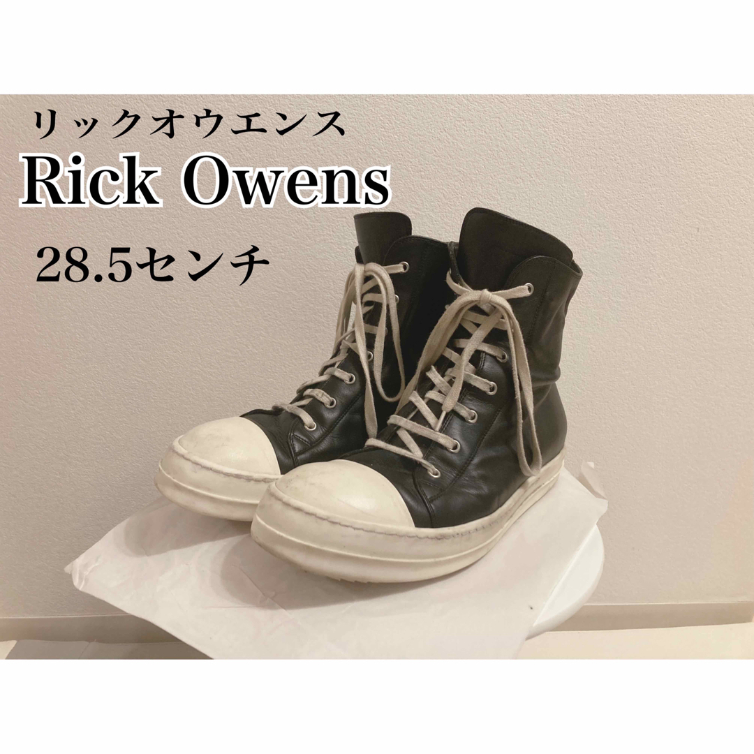 (定価22万)Rick Owensリックオウエンス・ムートンラモーンズスニーカー