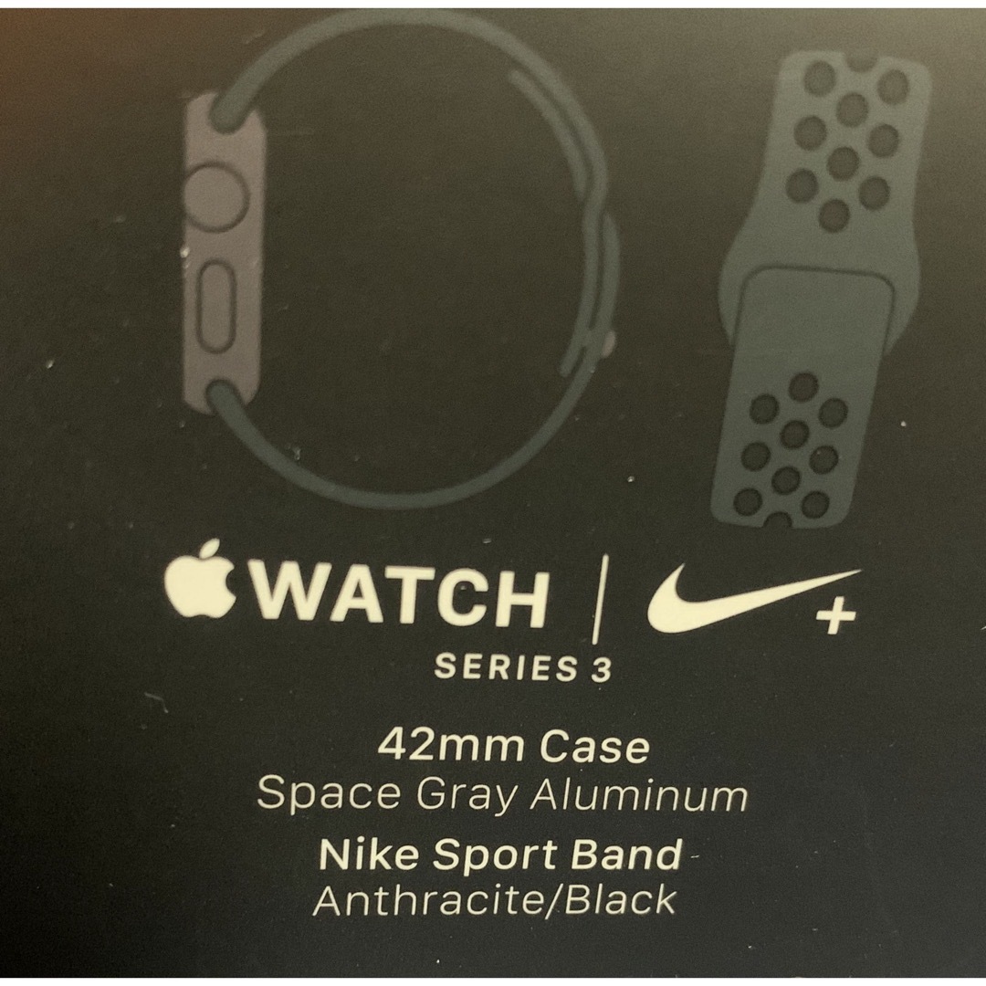 Apple Watch(アップルウォッチ)のAPPLE APPLE WATCH3 NIKE+ 42mm アップルウォッチ メンズの時計(腕時計(デジタル))の商品写真