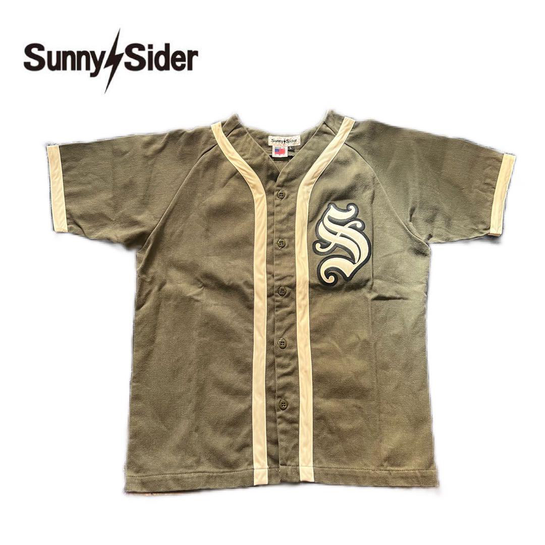 ファッションの SUNNY C SIDER サニーシーサイダー ベースボールシャツ