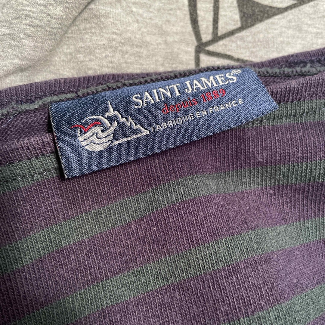 SAINT JAMES(セントジェームス)の男の子90 SAINT JAMES 長袖Tシャツ２枚セット　ロンT  キッズ/ベビー/マタニティのキッズ服男の子用(90cm~)(Tシャツ/カットソー)の商品写真