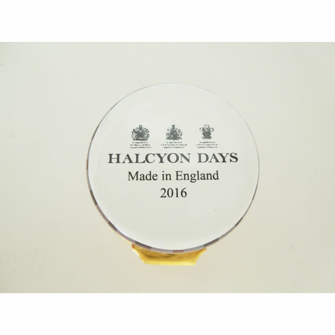 HALCYON(ハルシオン)のHALCYON DAYS 英国　エナメル細工小物入れ　2016　ハルシオンデイズ レディースのアクセサリー(その他)の商品写真
