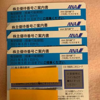 エーエヌエー(ゼンニッポンクウユ)(ANA(全日本空輸))のANA 株主優待券(航空券)