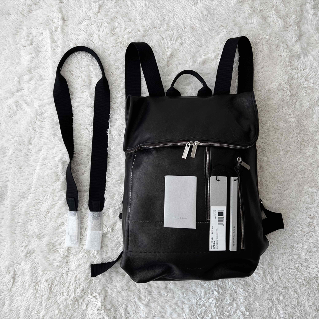 美品　20FW Rick Owens DUFFLE レザーバックパック　リュック | フリマアプリ ラクマ