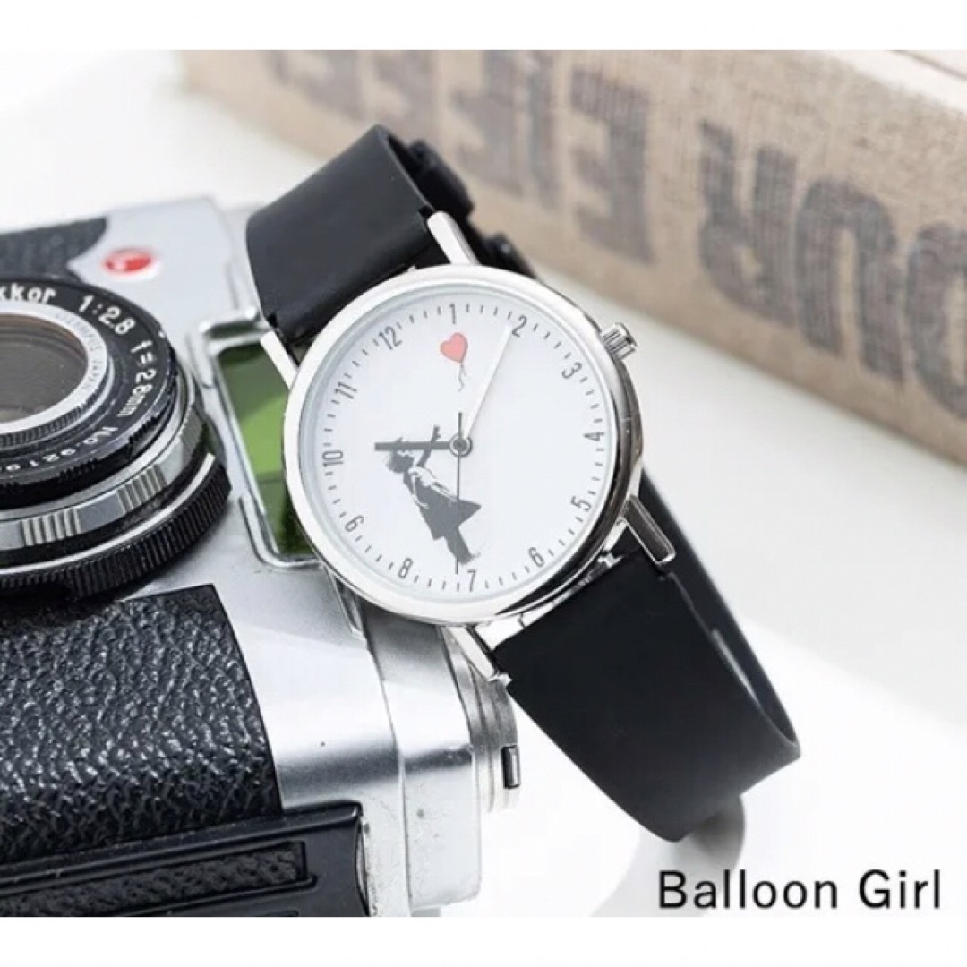 新品　ブランダライズド バンクシー ウォッチ ジェイアクシス バルーンガール レディースのファッション小物(腕時計)の商品写真