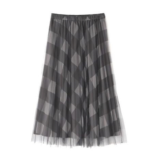 ナチュラルビューティーベーシック(NATURAL BEAUTY BASIC)のnatural beauty basic tulle  skirt(ロングスカート)