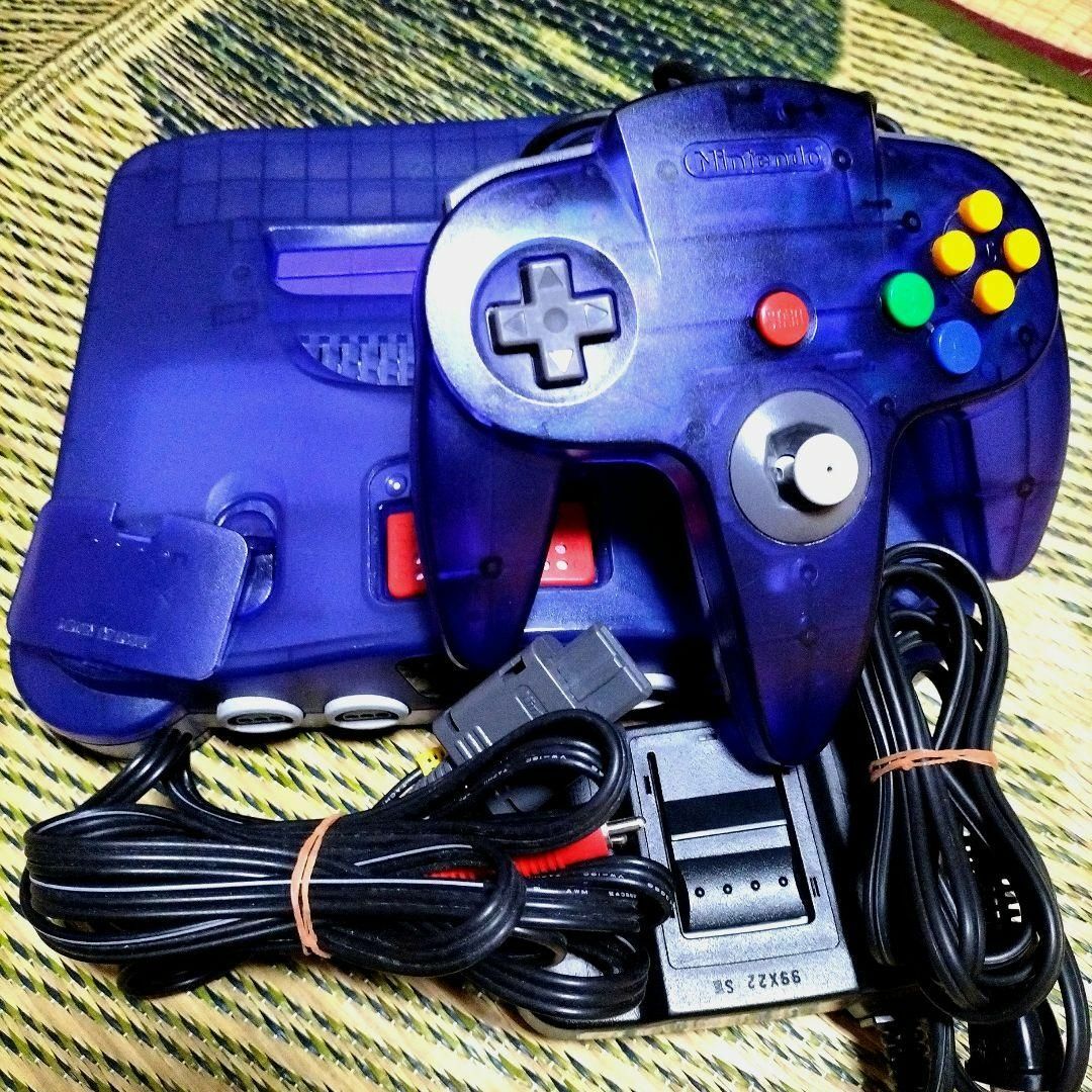 【動作品】トイザらス限定 ゲーム機 本体『ニンテンドー64』一式セット家庭用ゲーム機本体