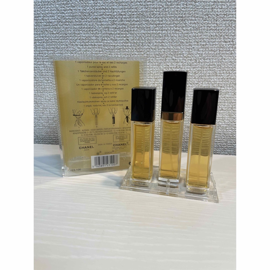 COCO  CHANEL    オードトアレ　15ml ×３本　未開封品