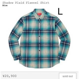 シュプリーム(Supreme)のSupreme Shadow Plaid Flannel Shirt L(シャツ)