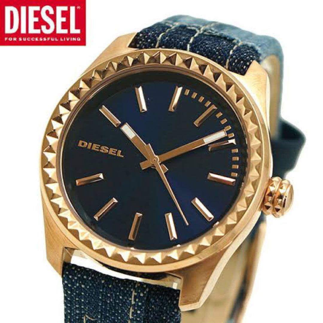 DIESEL(ディーゼル)のディーゼル　diesel DZ5510 デニム　ウォッチ　時計　腕時計 メンズの時計(腕時計(アナログ))の商品写真