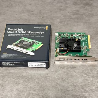 ブラックマジック(Blackmagicdesign)のBlack Magic Design Decklink Quad HDMI(PC周辺機器)