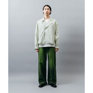 stein OVERSIZED DOWN PAT STRIPE SHIRT