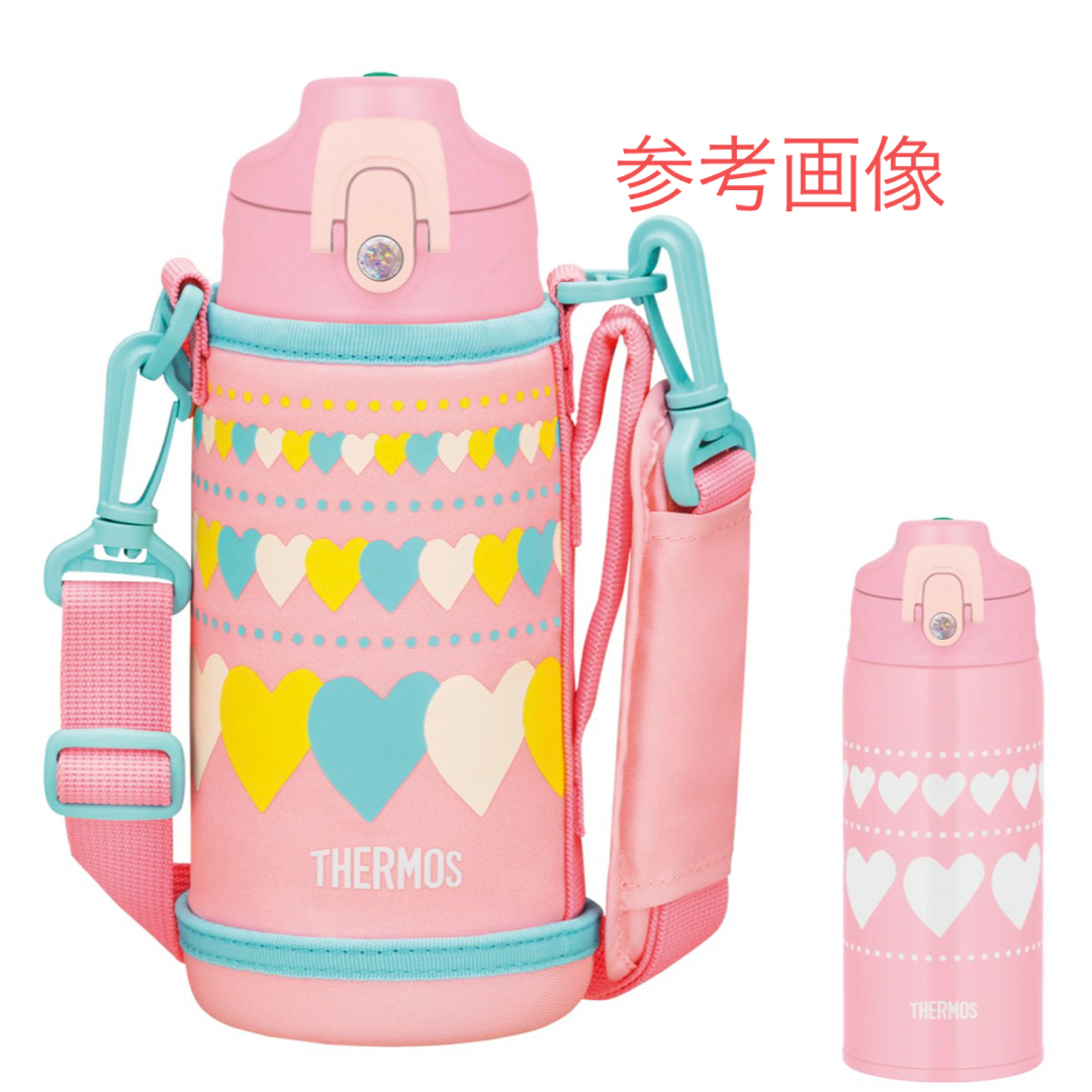 THERMOS(サーモス)の【未使用品】サーモス  水筒 コップ付き 真空断熱2WAYボトル  600ml  キッズ/ベビー/マタニティの授乳/お食事用品(水筒)の商品写真