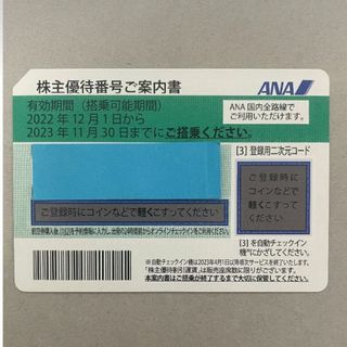 エーエヌエー(ゼンニッポンクウユ)(ANA(全日本空輸))のANA　株主優待券　1枚(航空券)