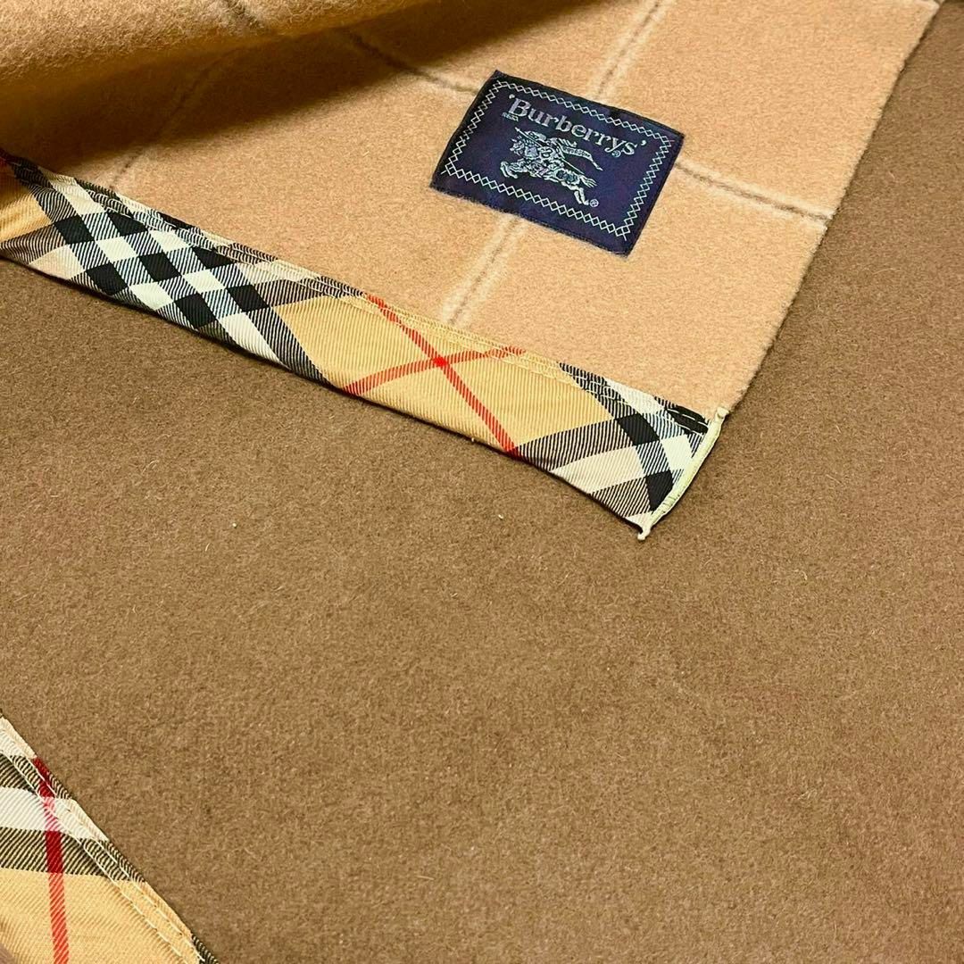 BURBERRY(バーバリー)のラスト一点　バーバリー　ウール　ノバチェック　ブランケット　毛布　送料無料 インテリア/住まい/日用品の寝具(毛布)の商品写真