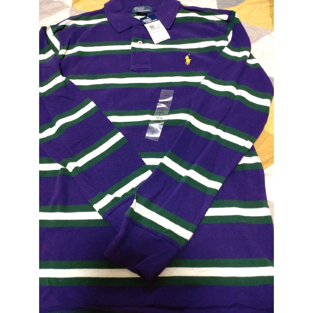 POLO RALPH LAUREN(ポロラルフローレン)のラルフローレン　タグ付き　JR　Ｌ メンズのトップス(ポロシャツ)の商品写真