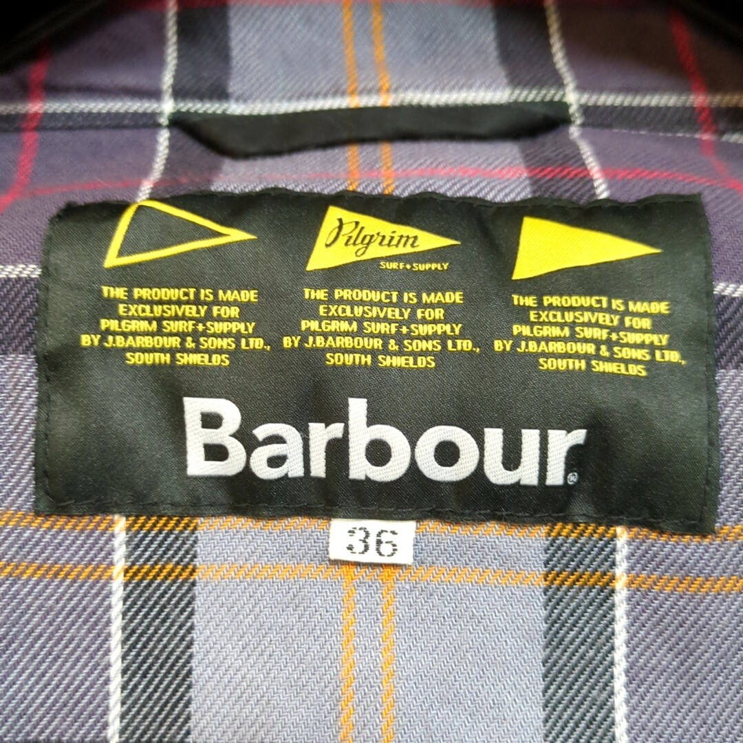 Barbour × Pilgrim Surf+Supply 別注Burghley