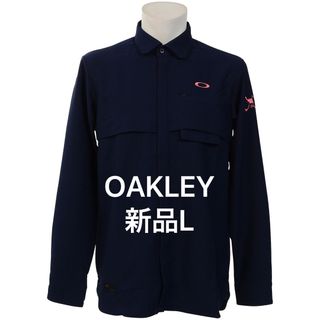 オークリー(Oakley)の新品L OAKLEY オークリー  ゴルフウェア 秋 冬 長袖 シャツ(ウエア)