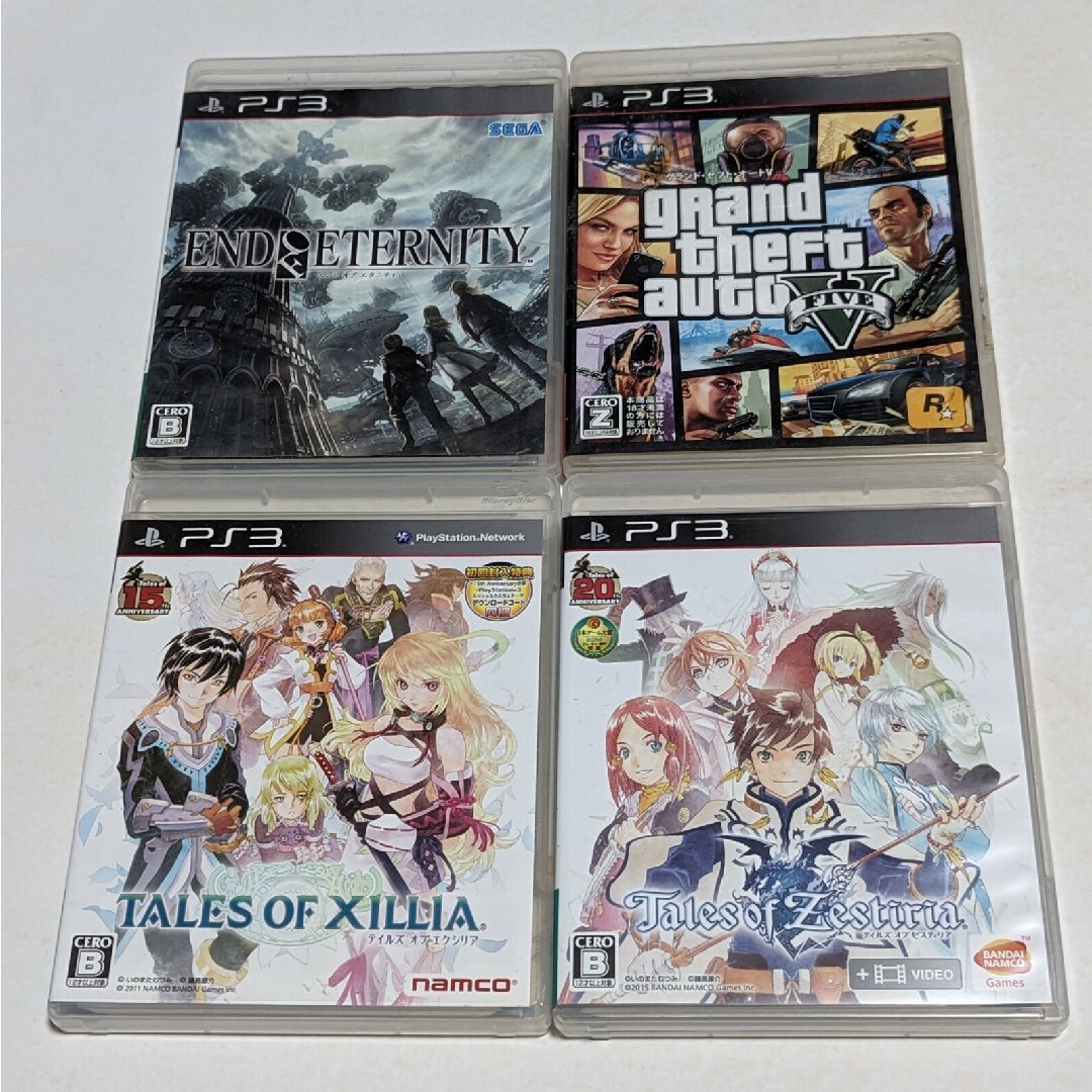 プレステ３＋ソフト４本セット