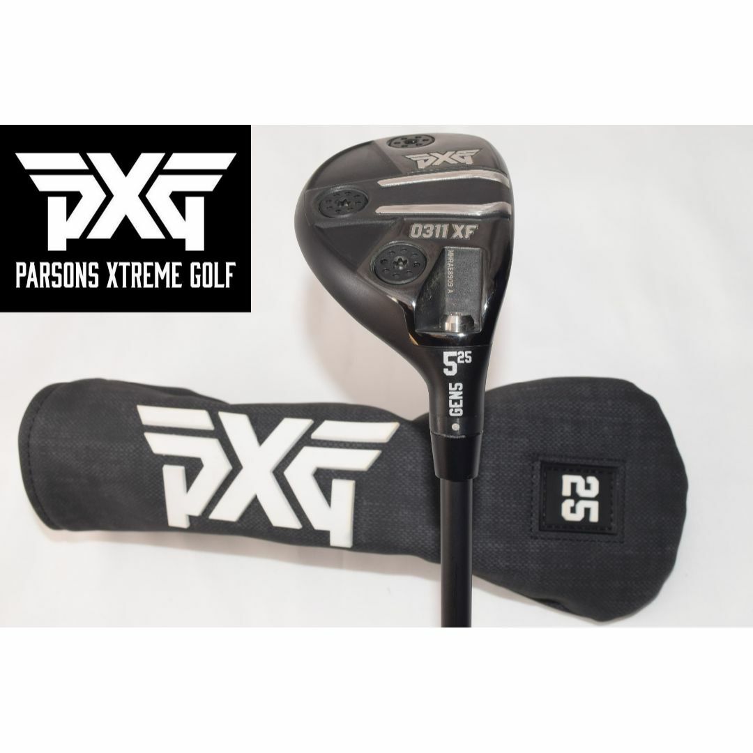 美品☆PXG 0317X GEN4 ユーティリティー☆5H 25度☆S☆右