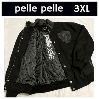 新品 タグ付き PELLE PELLE ナイロンキルティングジャケット レア